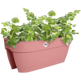 ELHO Balconniere Vibia Campana Flower Bridge 60 - Rose - L 26 x W 59 x H 22 cm - Balcon/Extérieur - 100% recyclé