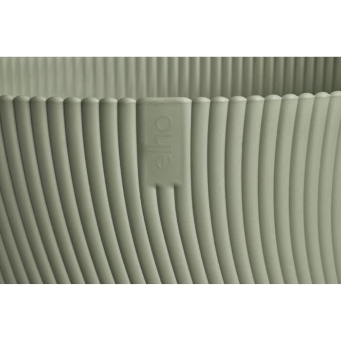 ELHO Pot de fleurs Sereh Rond 30 - Vert - Ø 29.5 x H 25 cm - 100% recyclé