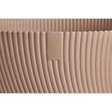ELHO Pot de fleurs Sereh Rond 30 - Marron - Ø 29.5 x H 25 cm - 100% recyclé