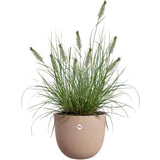 ELHO Pot de fleurs Sereh Rond 40 - Marron - Ø 39 x H 33 cm - 100% recyclé