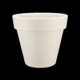ELHO Pot de fleurs Pure Rond 60 - Blanc - Ř 59 x H 54 cm - 100% recyclé