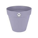 ELHO Pot de fleurs Loft Urban Rond avec roues - Violet - Ø 38.5 x H 35 cm - Extérieur - 100% recyclé