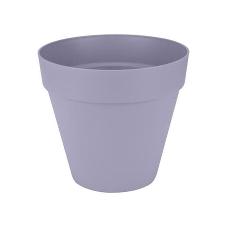 ELHO Pot de fleurs Loft Urban Rond avec roues - Violet - Ř 48.5 x H 45 cm - Extérieur - 100% recyclé