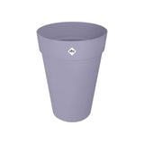ELHO Pot de fleurs Loft Urban Rond - Haut 35 - Violet - Ø 33,5 x H 45 cm - Extérieur - 100% recyclé