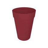 ELHO Pot de fleurs Loft Urban Rond - Haut 42 - Rouge - Ø 42 x H 56 cm - Extérieur - 100% recyclé