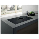 Table induction ELICA PRF0120978A  NikolaTesla BL/F/83 - 4 foyers - Commandes tactiles - Extraction intégrée - Noir brillant