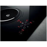 Table induction ELICA PRF0120978A  NikolaTesla BL/F/83 - 4 foyers - Commandes tactiles - Extraction intégrée - Noir brillant