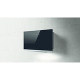 Hotte - ELICA - Aplomb - BL/A/60 - 58,8 x 65,5-99 x 25 cm - Verre noir / Gris anthracite
