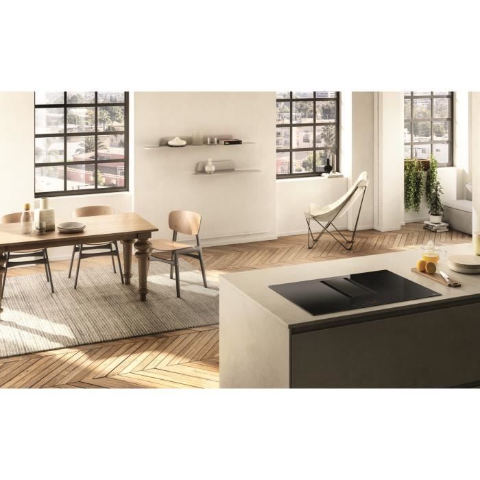 Table induction aspirante - ELICA - NikolaTesla Alpha B - 4 foyers - 78 cm - PRF0193270