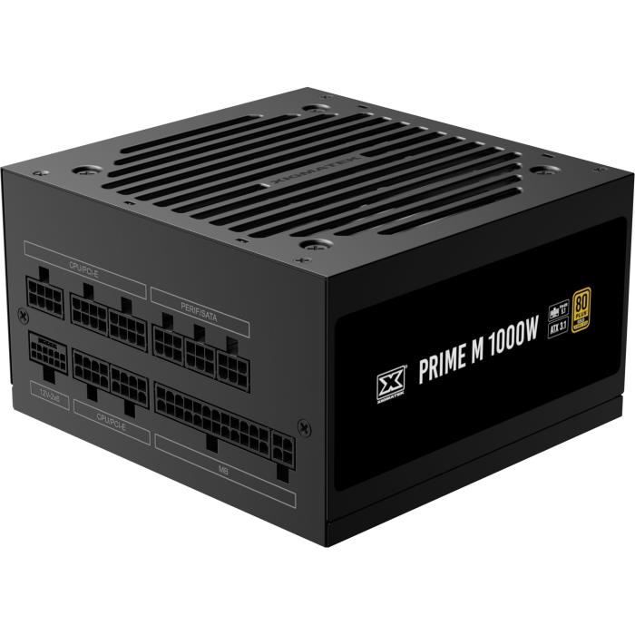 XIGMATEK - Prime M - Alimentation PC - 1000 W - 80+ Gold - ATX3.1 - Full modulaire - PCI-E 5.1 12VHPWR