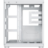 Boîtier PC sans alimentation - XIGMATEK - Aqua Compact Arctic - Cube - Format ATX - 4x120mm A-RGB inclus - Blanc