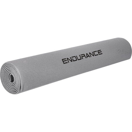 Tapis de Yoga - ENDURANCE - 6 mm - Gris