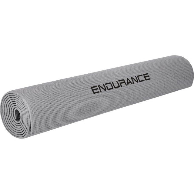 Tapis de Yoga - ENDURANCE - 6 mm - Gris