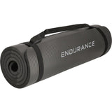 Tapis de Yoga - ENDURANCE - 4 mm - Noir