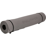 Tapis de Yoga - ENDURANCE - 4 mm - Gris