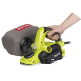 RYOBI - Rabot 600 W - largeur 82 mm - profondeur 1,5 mm - feuillure de 0-8 mm - LivrÈ avec 2 fers rÈversibles - EPN6082CHG