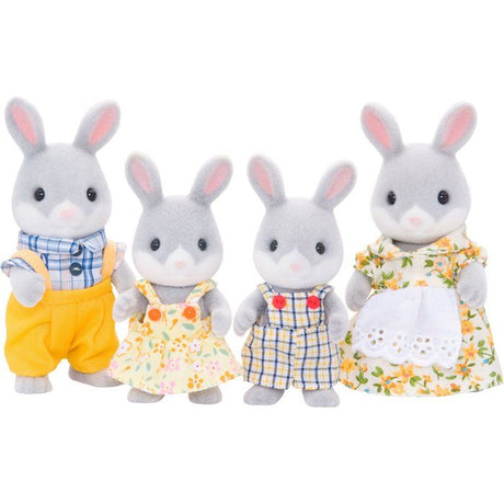 La famille Lapin Gris - Sylvanian Families - 4030