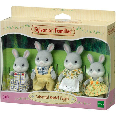 La famille Lapin Gris - Sylvanian Families - 4030