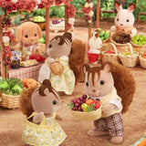 La famille Écureuil Roux - Sylvanian Families - 4172
