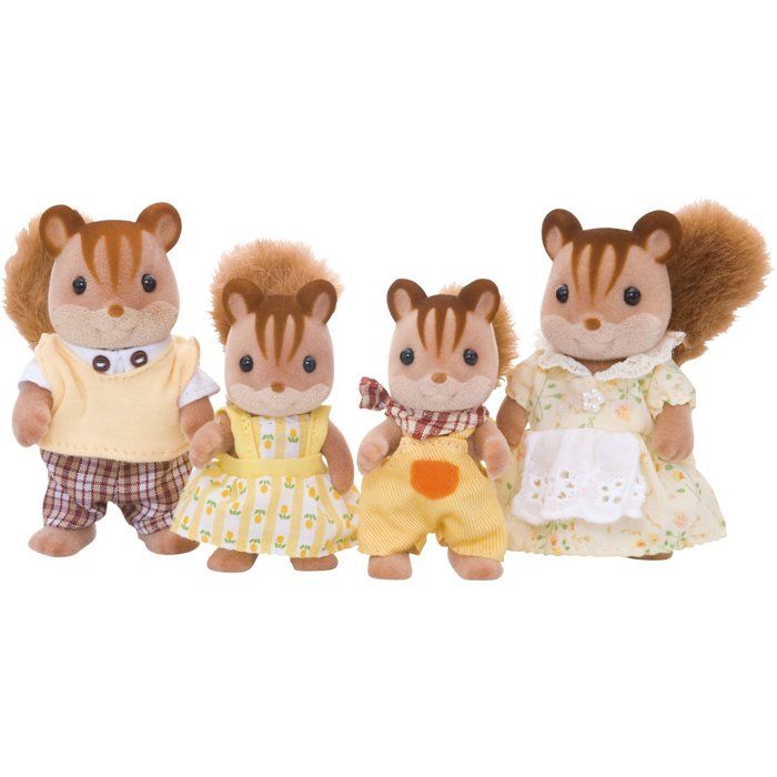 La famille Écureuil Roux - Sylvanian Families - 4172