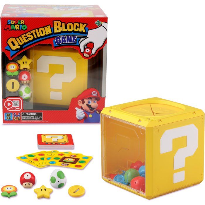 Super Mario Question Block Game - EPOCH Games - 7556