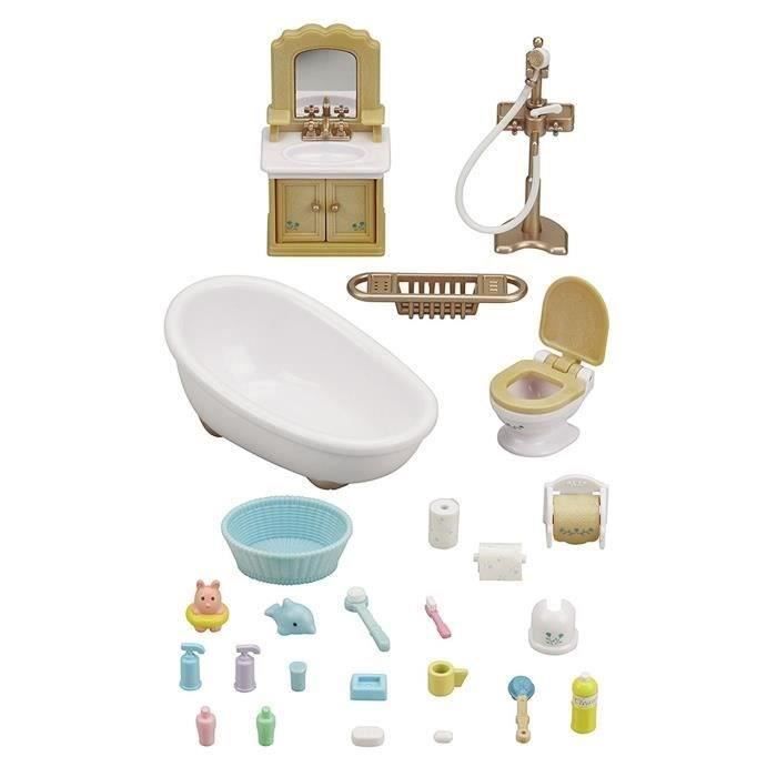 SYLVANIAN FAMILIES - 5286 - Le set salle de bain - Le village