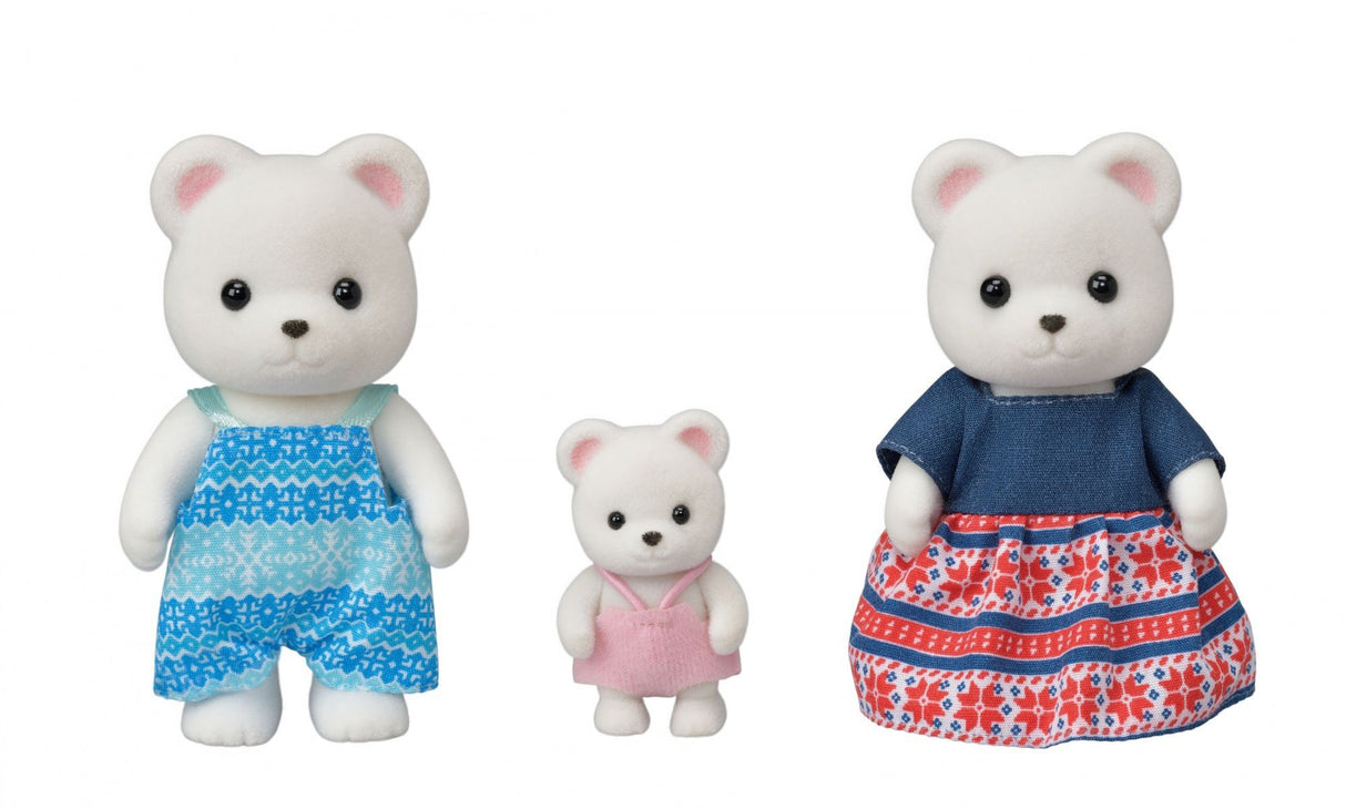 SYLVANIAN FAMILIES 5396 La Famille Ours Polaire - Les familles