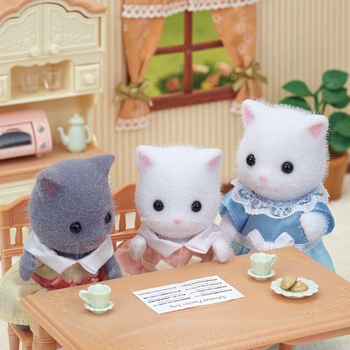 La famille Chat Persan - Sylvanian Families - 5455