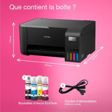 Imprimante multifonction A4 - EPSON - Ecotank ET-2860 - Wi-Fi - EquipÈe de rÈservoirs d'encre