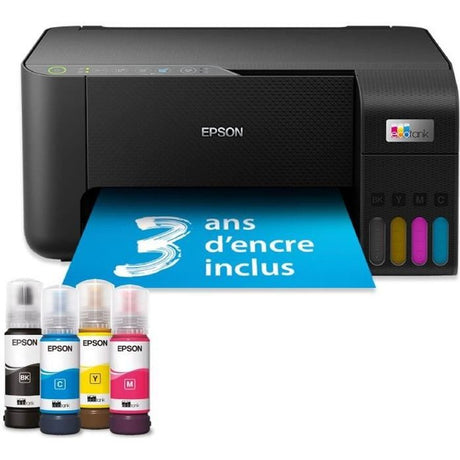 Imprimante Multifonction 3en1 Epson EcoTank ET-2860 (Noir)