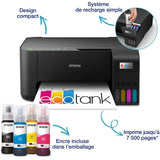 Imprimante multifonction A4 - EPSON - Ecotank ET-2860 - Wi-Fi - EquipÈe de rÈservoirs d'encre