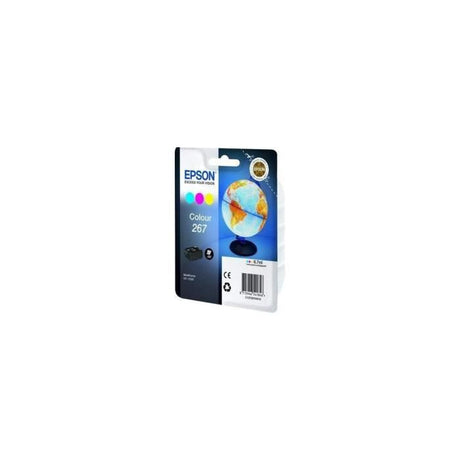 Cartouche d'encre EPSON Multipack 267 - Globe - Cyan, Magenta, Jaune - Capacité standard 200 pages