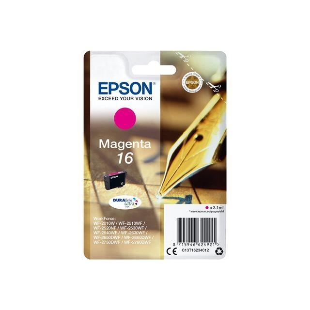 EPSON T1623 Magenta Ink Cartridge - Fountain Pen (C13T16234012)