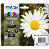 EPSON Multipack T1806 - P‚querette - Noir, Cyan, Magenta, Jaune (C13T18064012)