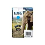 EPSON Cartouche d'encre T2422 Cyan - ElÈphant (C13T24224012)