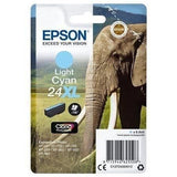 EPSON Cartouche d'encre T2435 XL Cyan Clair - ElÈphant  (C13T24354012)