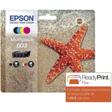 EPSON Multipack 603 - Etoile de mer - Noir, Cyan, Magenta, Jaune (C13T03U64010)