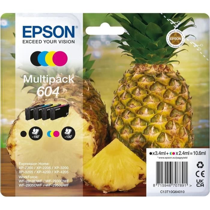 Encre - EPSON - Multipack 4 couleurs - Haute capacitÈ - Compatible Expression Home XP-4200