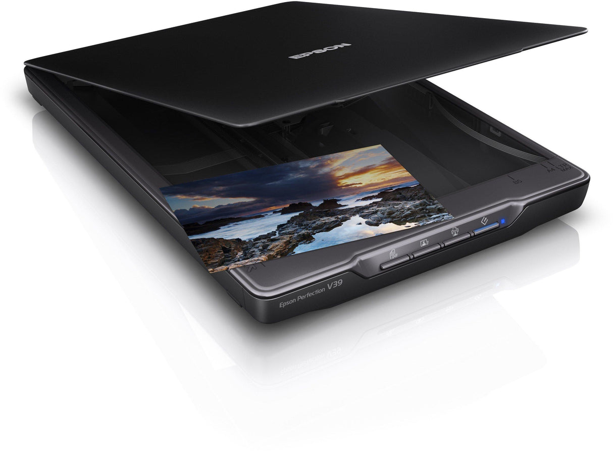 Scanner a plat EPSON Perfection V39II A4 - Noir - 4800 ppp - USB 2.0