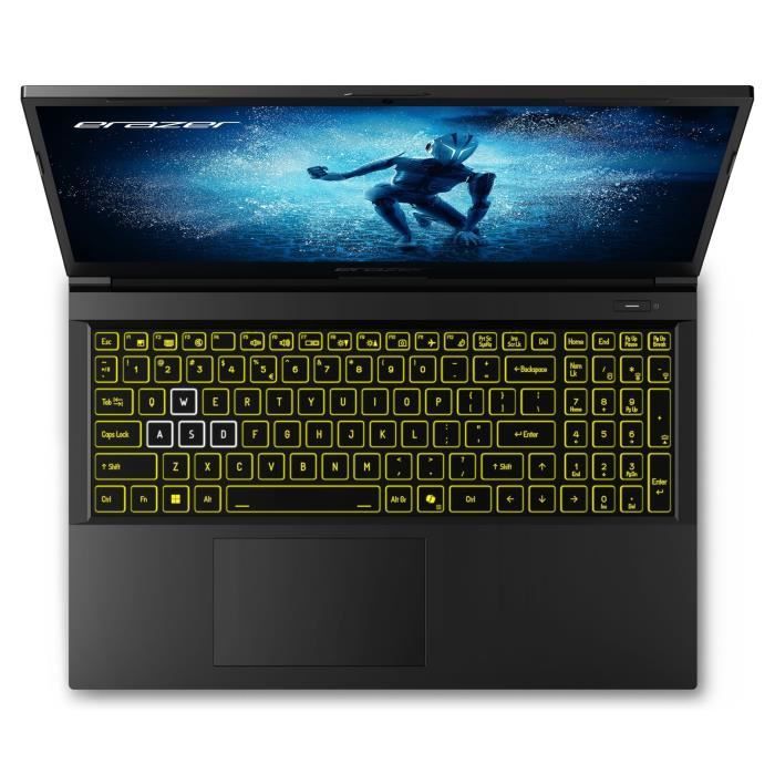 PC Portable Gamer ERAZER Deputy P60i MD62641 - Windows 11 - 15,6 FHD IPS 144Hz - RTX 4060 - Core i7-12650H - RAM 16Go - 1To SSD