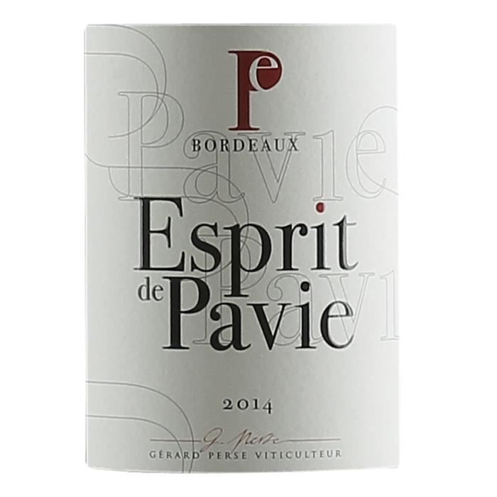 Esprit de Pavie 2014 Bordeaux - Vin rouge de Bordeaux