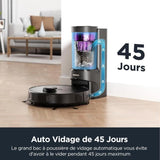 Aspirateur Robot Laveur - EUREKA E10S Noir - 4000 Pa - 180 min - 200 ml