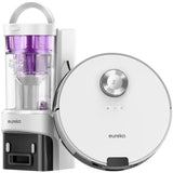 EUREKA E20 Plus - Aspirateur Robot avec Station de Vidange Automatique - 8000 Pa  - Anti Enchevetrement - Évitement d'Obstacles 3D