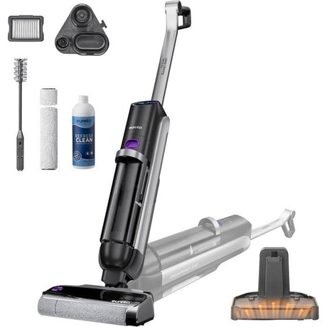 EUREKA RapidWash NEW630 - Aspirateur Laveur sans Fil Sec et Humide - Inclinaison a 170° - Séchage Air Chaud 60? -Anti Enchevetrement