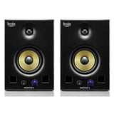 HERCULES MONITOR 5 - Paire d'enceintes actives de monitoring bi-amplifiée - 2 x 80 Watts - Haut-parleurs 5''