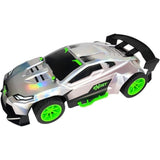 Voiture Télécommandée - EXOST - Metal Chrome 1:14 - 15 km/h - 31 -5 cm - argent et vert - des 5 ans