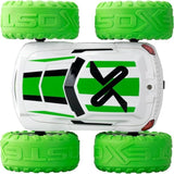 Voiture télécommandée 360 Cross Jaune a Batterie - Exost