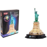 Puzzle 3D lumineux - Statue De La Liberté - Jeu de construction - EXPLORA - 79 pieces - Des 8 ans