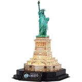Puzzle 3D lumineux - Statue De La Liberté - Jeu de construction - EXPLORA - 79 pieces - Des 8 ans