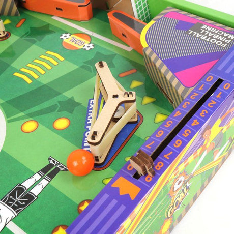 Flipper Football a construire - EXPLORA - 540083 - DIY - 2 joueurs - 91 pieces - Des 8 ans